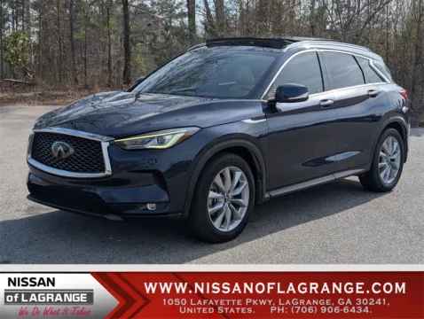 Blue 2022 INFINITI QX50 LUXE for sale in LaGrange, GA