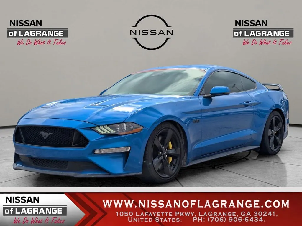 Blue 2019 Ford Mustang GT Premium for sale in LaGrange, GA