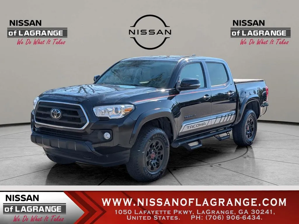 Black 2022 Toyota Tacoma SR5 for sale in LaGrange, GA