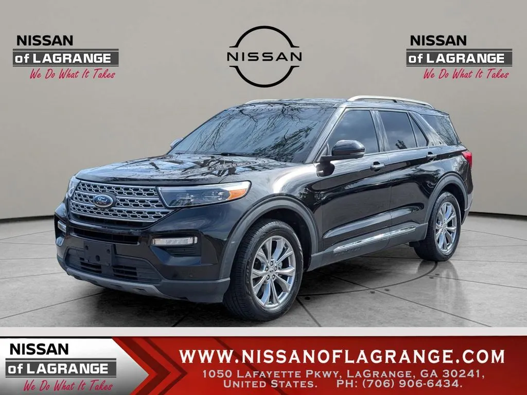 Black 2021 Ford Explorer Limited for sale in LaGrange, GA