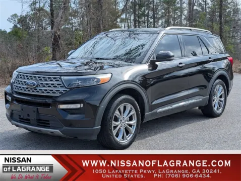 Black 2021 Ford Explorer Limited for sale in LaGrange, GA