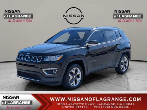 Black 2021 Jeep Compass Limited for sale in LaGrange, GA