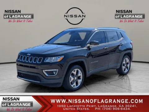 Black 2021 Jeep Compass Limited for sale in LaGrange, GA
