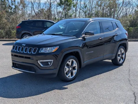 Black 2021 Jeep Compass Limited for sale in LaGrange, GA