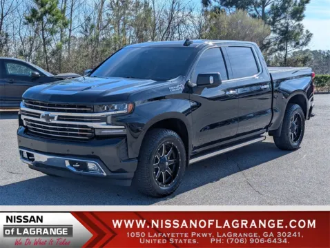 Black 2019 Chevrolet Silverado 1500 High Country for sale in LaGrange, GA