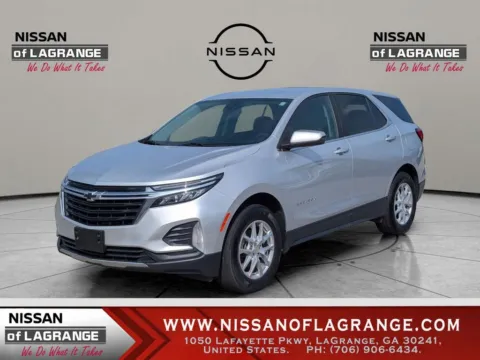 Silver 2022 Chevrolet Equinox LT for sale in LaGrange, GA