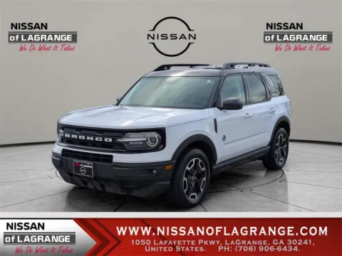 White 2022 Ford Bronco Sport Outer Banks for sale in LaGrange, GA