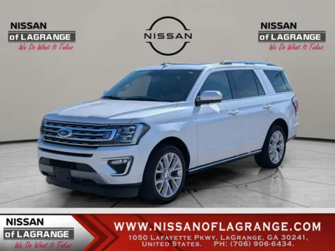 White 2019 Ford Expedition Limited for sale in LaGrange, GA