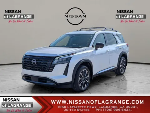 White 2026 Nissan Pathfinder Platinum for sale in LaGrange, GA