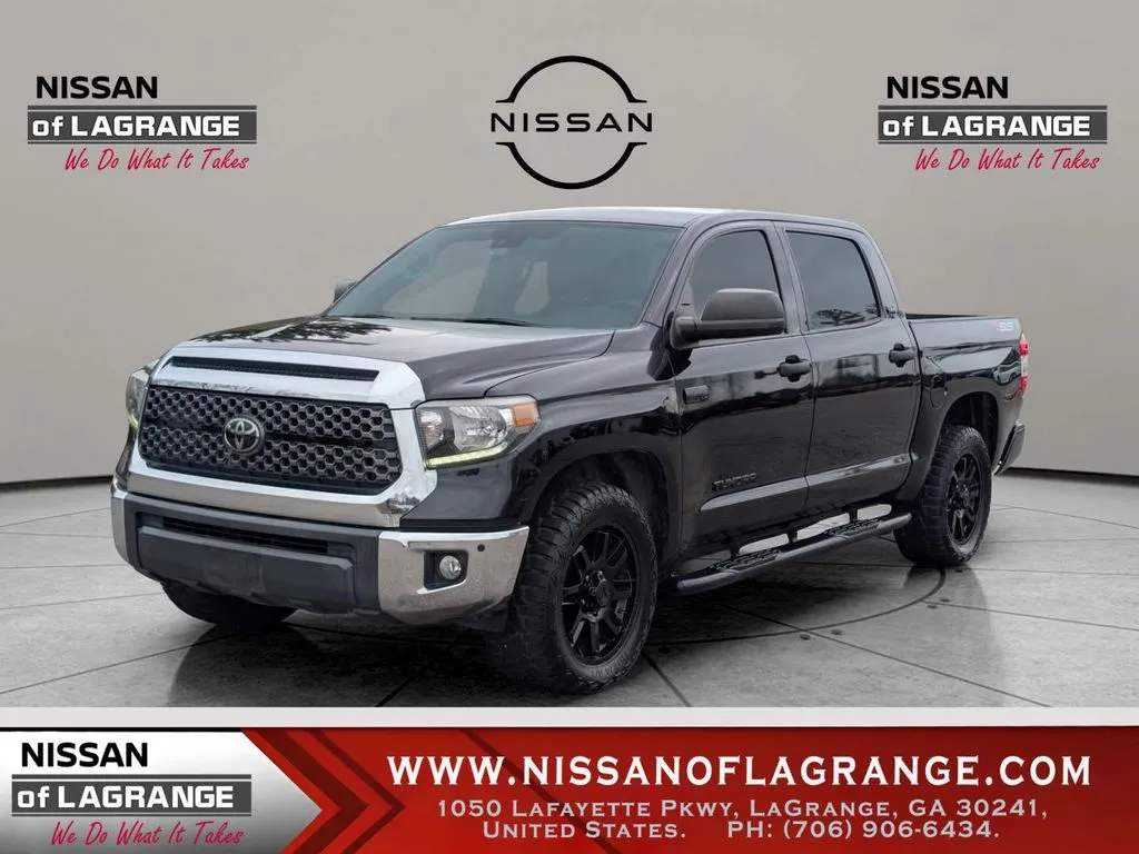 Black 2021 Toyota Tundra SR5 for sale in LaGrange, GA