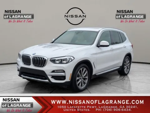 White 2019 BMW X3 sDrive30i for sale in LaGrange, GA