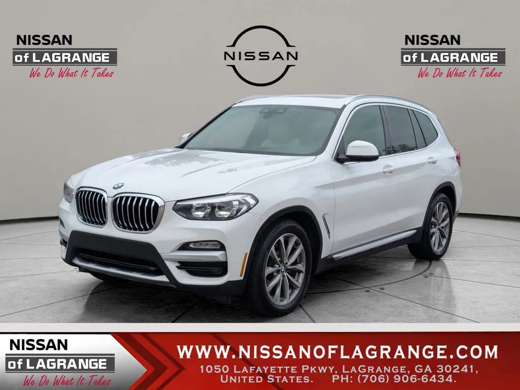 White 2019 BMW X3 sDrive30i for sale in LaGrange, GA