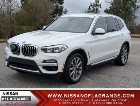White 2019 BMW X3 sDrive30i for sale in LaGrange, GA