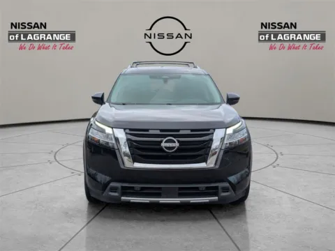 Photos of 2023 Nissan Pathfinder Platinum for sale in LaGrange, GA at Nissan of LaGrange