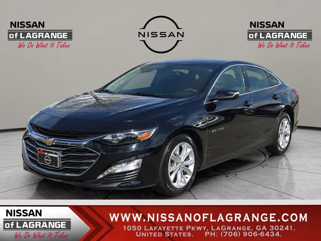 Black 2021 Chevrolet Malibu LT for sale in LaGrange, GA
