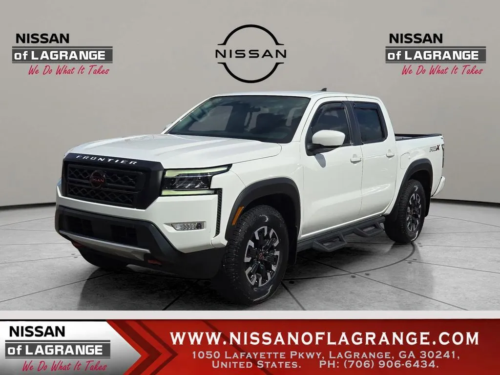 White 2023 Nissan Frontier PRO-X for sale in LaGrange, GA