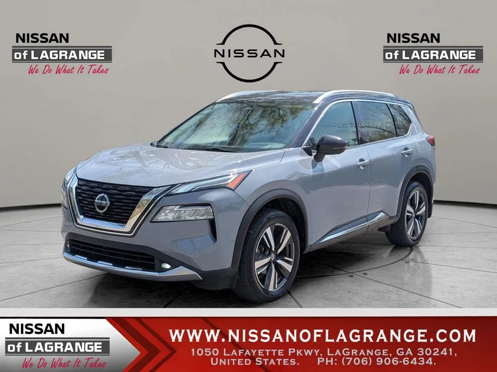 Gray 2021 Nissan Rogue Platinum for sale in LaGrange, GA