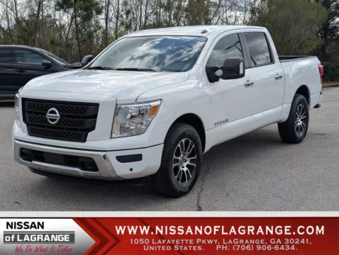 White 2021 Nissan Titan SV for sale in LaGrange, GA