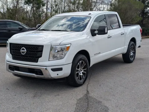 White 2021 Nissan Titan SV for sale in LaGrange, GA