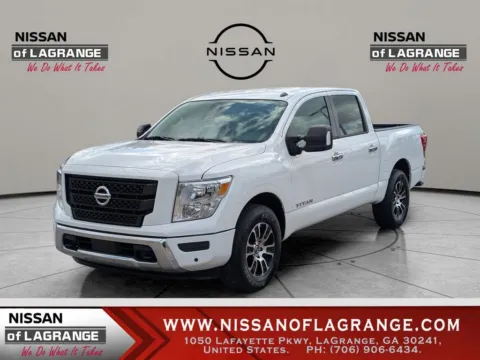 White 2021 Nissan Titan SV for sale in LaGrange, GA