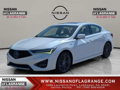 White 2021 Acura ILX Premium and A-SPEC Packages for sale in LaGrange, GA