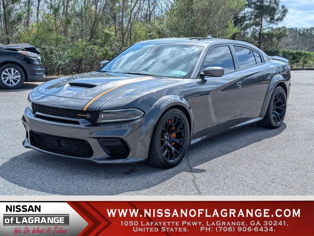 Gray 2022 Dodge Charger R/T Scat Pack Widebody for sale in LaGrange, GA