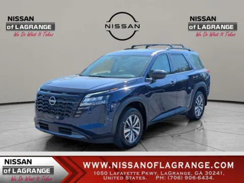 Blue 2026 Nissan Pathfinder SL for sale in LaGrange, GA