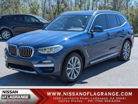Blue 2019 BMW X3 sDrive30i for sale in LaGrange, GA