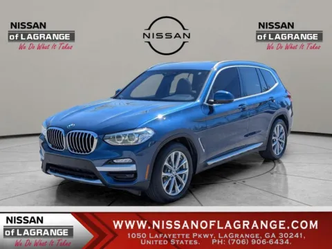 Blue 2019 BMW X3 sDrive30i for sale in LaGrange, GA
