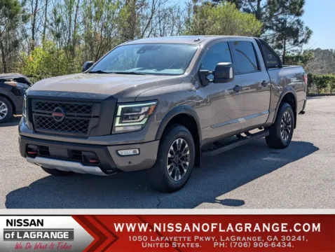 Beige 2021 Nissan Titan PRO-4X for sale in LaGrange, GA