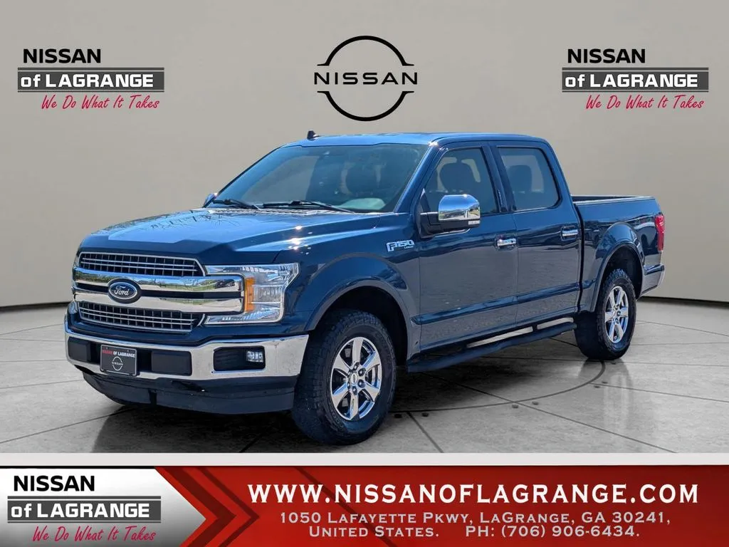 Blue 2019 Ford F-150 Lariat for sale in LaGrange, GA