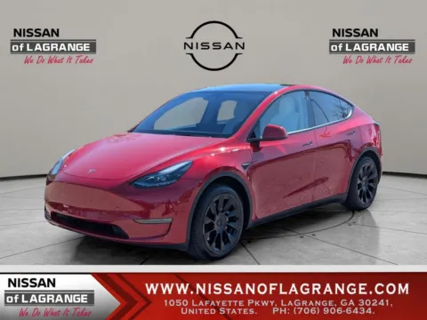 Blue 2021 Tesla Model Y Long Range for sale in LaGrange, GA
