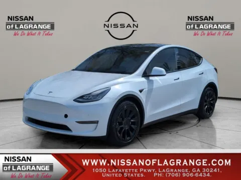 White 2021 Tesla Model Y Long Range for sale in LaGrange, GA