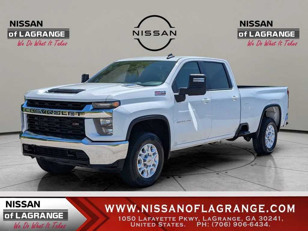 White 2023 Chevrolet Silverado 2500 HD LT for sale in LaGrange, GA