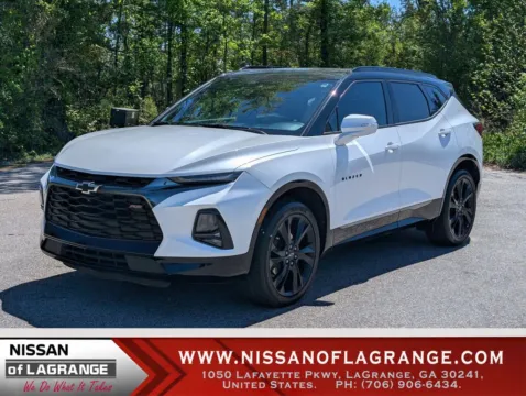 White 2022 Chevrolet Blazer RS for sale in LaGrange, GA