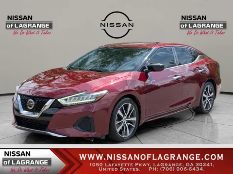 Red 2019 Nissan Maxima 3.5 S for sale in LaGrange, GA
