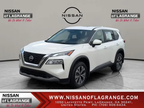 White 2023 Nissan Rogue SV for sale in LaGrange, GA