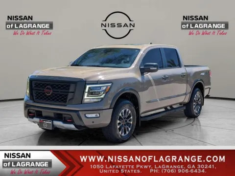 Beige 2023 Nissan Titan PRO-4X for sale in LaGrange, GA
