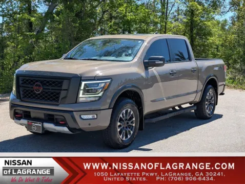 Beige 2023 Nissan Titan PRO-4X for sale in LaGrange, GA