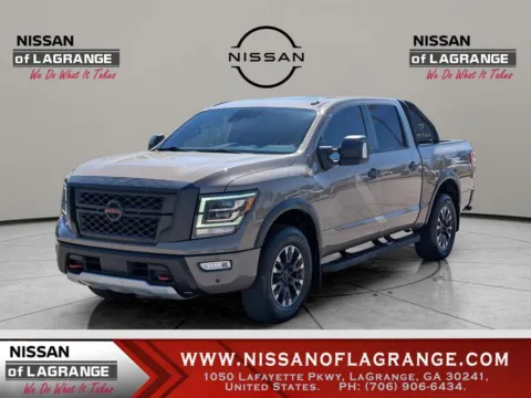 Beige 2021 Nissan Titan PRO-4X for sale in LaGrange, GA