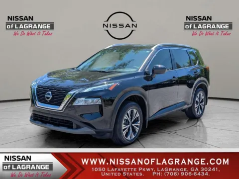 Black 2023 Nissan Rogue SV for sale in LaGrange, GA