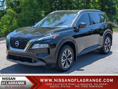 Black 2023 Nissan Rogue SV for sale in LaGrange, GA