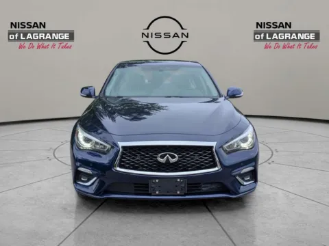 Photos of 2021 INFINITI Q50 3.0t LUXE for sale in LaGrange, GA at Nissan of LaGrange