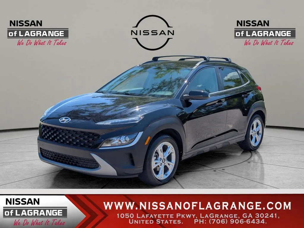 Black 2022 Hyundai Kona SEL for sale in LaGrange, GA