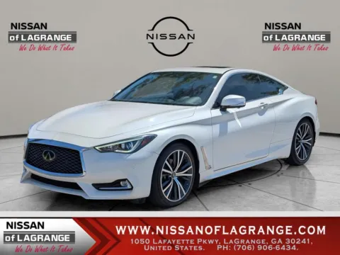 White 2022 INFINITI Q60 LUXE for sale in LaGrange, GA