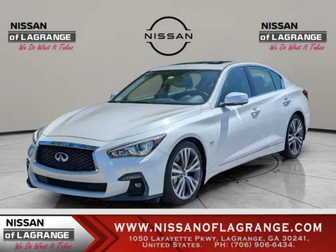 White 2019 INFINITI Q50 Sport for sale in LaGrange, GA
