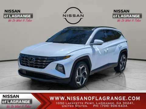 White 2022 Hyundai Tucson Limited for sale in LaGrange, GA
