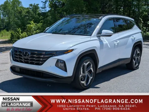 White 2022 Hyundai Tucson Limited for sale in LaGrange, GA