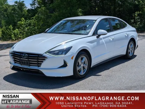 White 2020 Hyundai Sonata SE for sale in LaGrange, GA