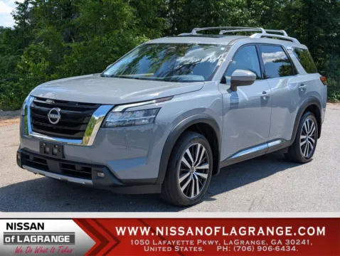 Gray 2023 Nissan Pathfinder Platinum for sale in LaGrange, GA